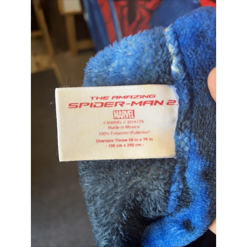 Marvel Spiderman 2 Movie Fleece Oversized Throw/Blanket  - 59